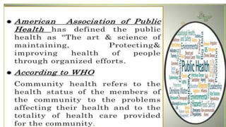 Community Health Nursing introduction pdf | PDF