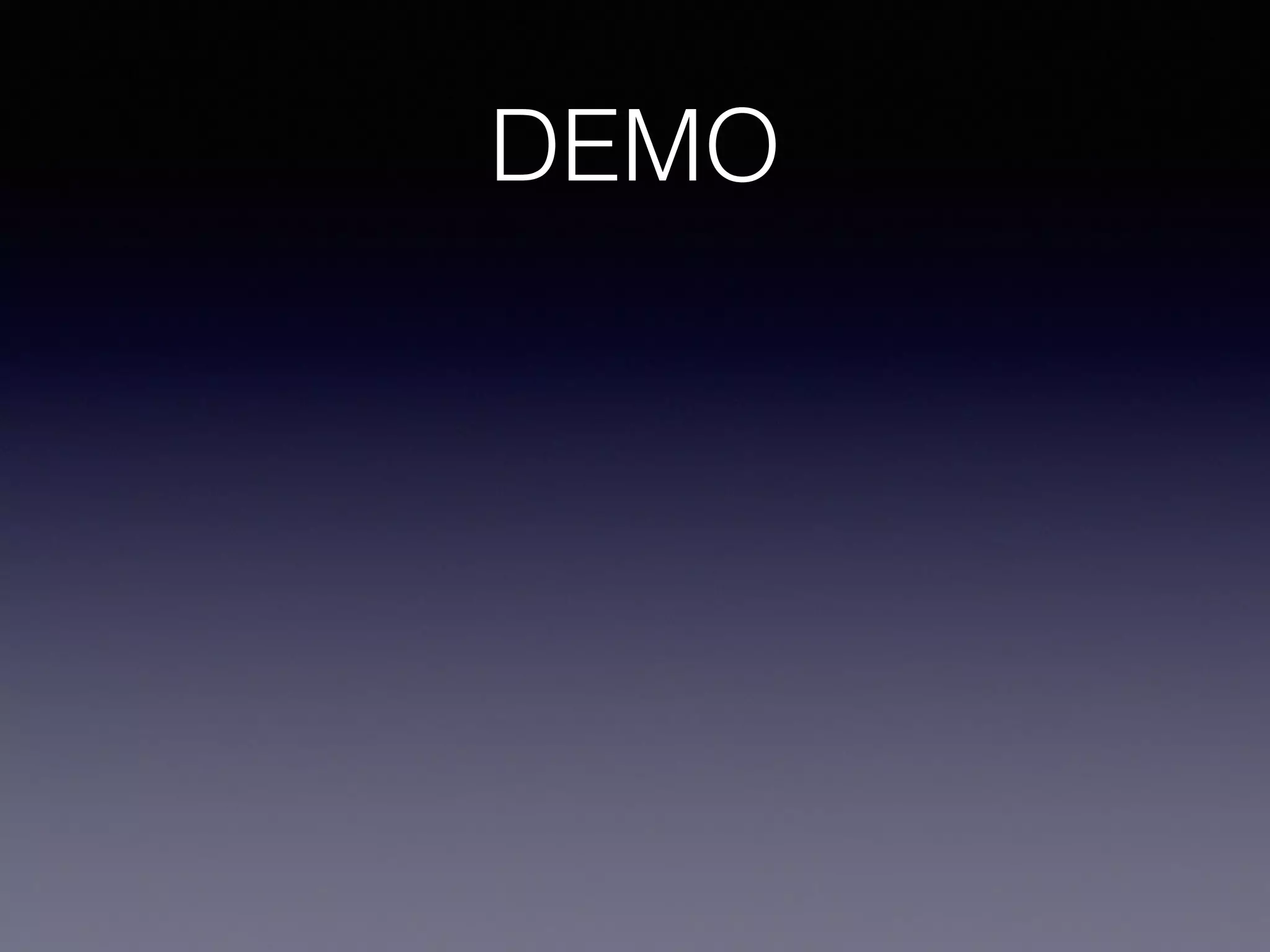 DEMO 
 