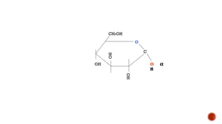 C
O
H
HO
OH
CH2OH
OH
O
α
 