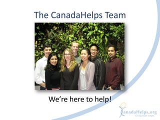 CanadaHelps 101