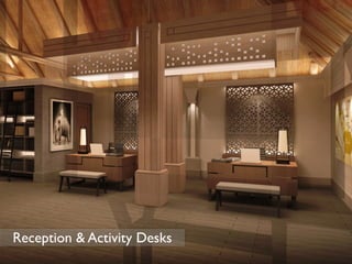 Reception & Activity Desks 
 