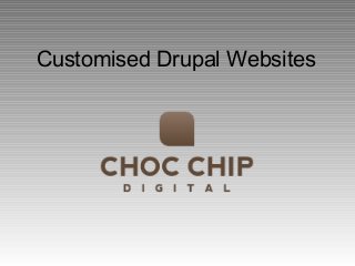 Customised Drupal Websites 
 