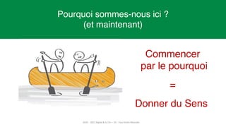 5
Pourquoi sommes-nous ici ?
(et maintenant)
Commencer
par le pourquoi
=
Donner du Sens
2019 – 2021 Digital & Co SI+ – V3 - Tous Droits Réservés
 