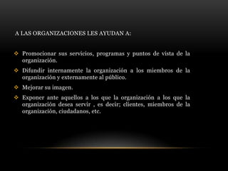 Tipos de presentaciones por objetivos.