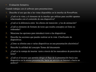 EATRUCTURA DEL CONTENIDO DE UNA PRESENTACIÒN.La planeación consiste en trazar un diseño, delineado en las ideas e información que se comunicaran en cada elemento.Deben distinguirse los siguientes elementos:Concentración. Clarifica el concepto esencial de un mensaje, mejora la concentración del orador el proceso de elaboración de la presentación.
