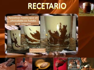 Tasas  de  chocolate