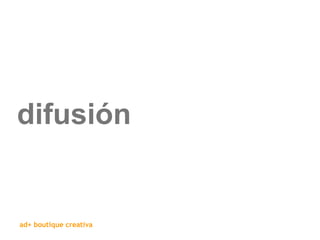 difusión 