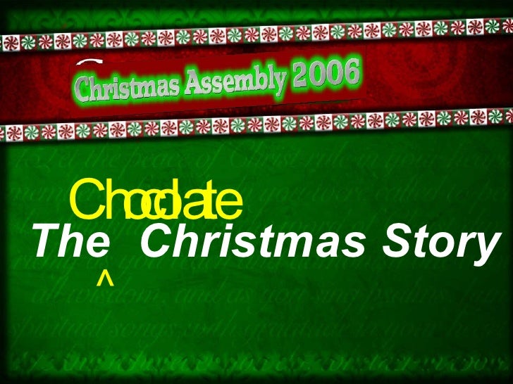 Chocolate Christmas Story