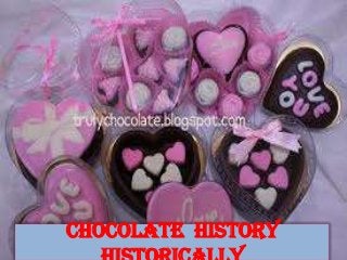 Chocolate History
 