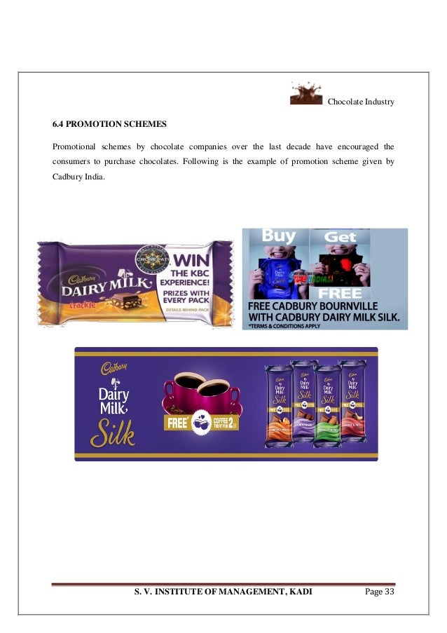 A Chocolate Industry Project Report