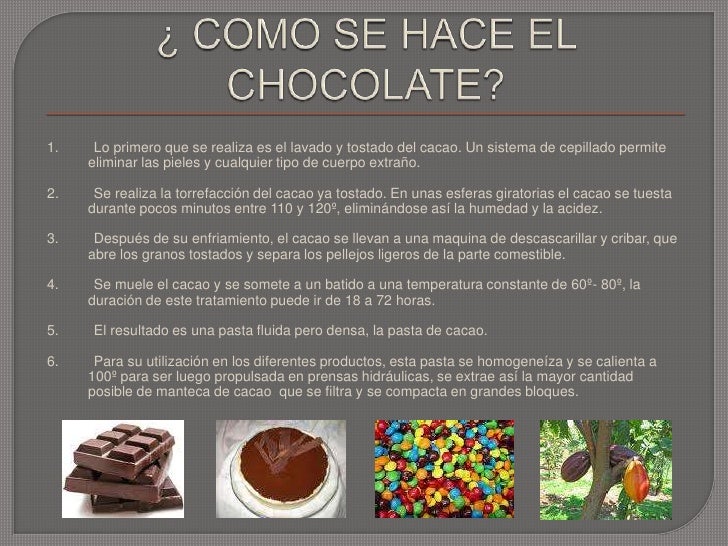 Chocolate juliana