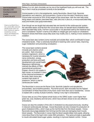 Chocolate white paper eric 0509 | PDF