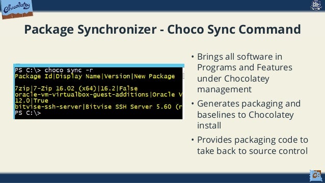 Choco Package Manager Choco Package Manager