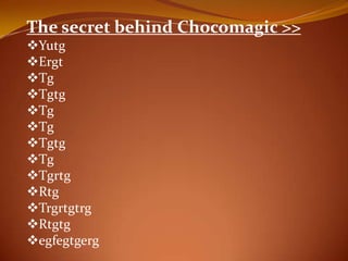 The secret behind Chocomagic >>
?Yutg
?Ergt
?Tg
?Tgtg
?Tg
?Tg
?Tgtg
?Tg
?Tgrtg
?Rtg
?Trgrtgtrg
?Rtgtg
?egfegtgerg
 