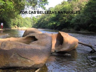POR LAS BELLEZAS NATURALES