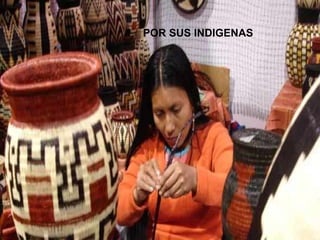 POR SUS INDIGENAS