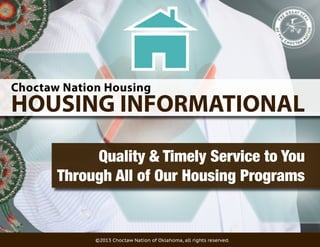 Choctaw Nation Housing Informational