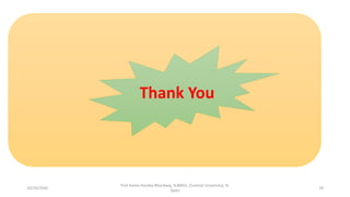 Thank You
10/29/2020
Prof Amita Pandey Bhardwaj, SLBNSU, (Central University), N.
Delhi
29
 