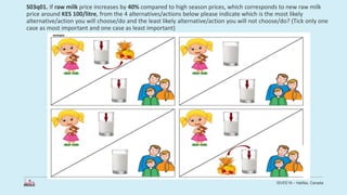 Estimating the effects of a change in dairy policy on infants’ milk intake in Kenya and Tanzania