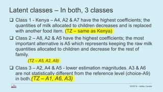 Estimating the effects of a change in dairy policy on infants’ milk intake in Kenya and Tanzania