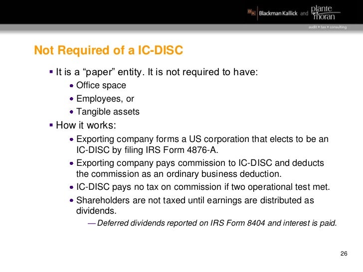 choice of entity 2012 form 8404