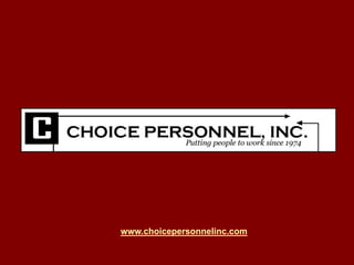 www.choicepersonnelinc.com 