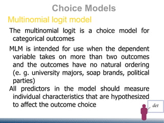 Choice Models | ODP
