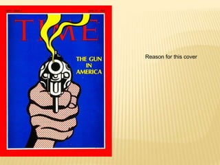 Reason for this cover
 