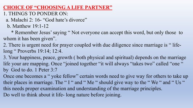CHOICES.pptx | Christianity | Religion & Spirituality