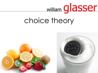 william   glasser
choice theory
 
