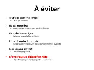 5. Répondre vite et, honnêtement Portez attentionSi vous ne répondez pas, vous aurez des problèmes…Gérez la rétroaction Assurez le service à la clientèle