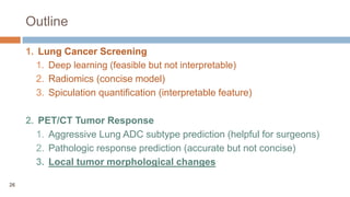 Quantitative Image Analysis for Cancer Diagnosis and Radiation Therapy ...