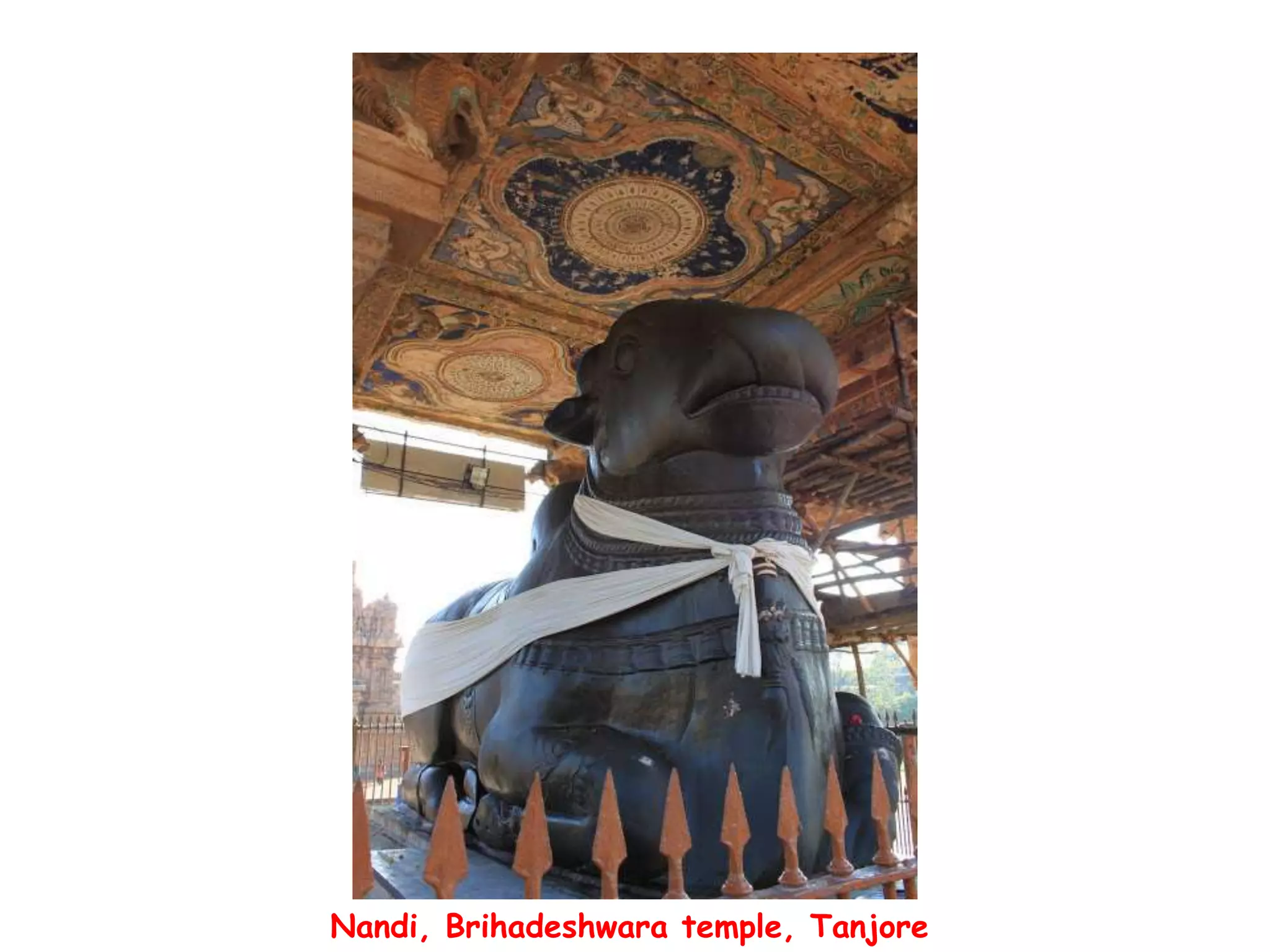 Nandi, Brihadeshwara temple, Tanjore
 