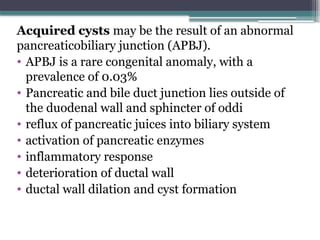 choledochalcyst introduction, diagnosis and management.pptx