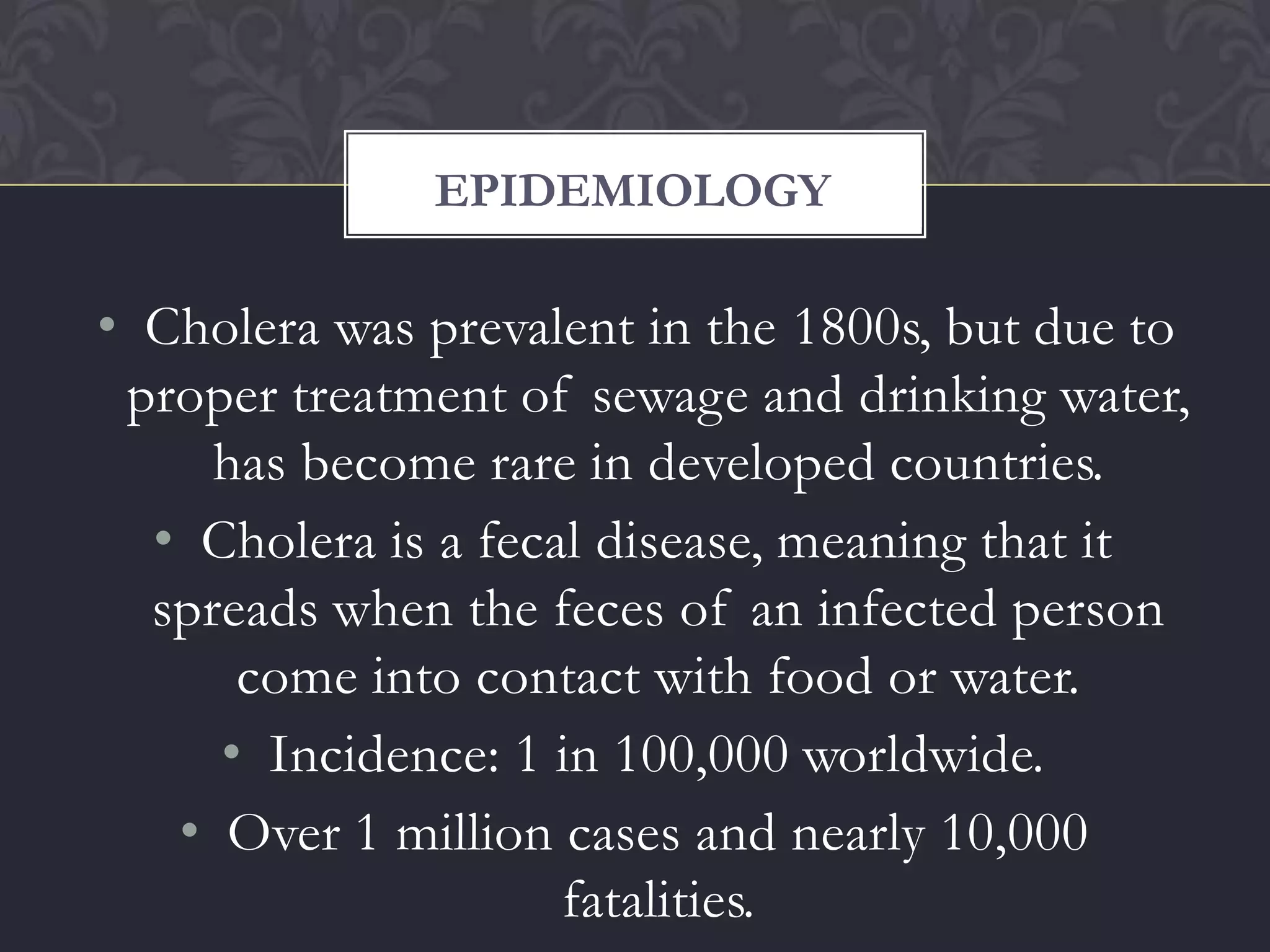 Cholera Ppt Pptx
