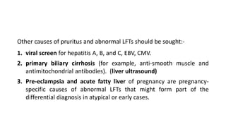 Cholestasis of pregnancy