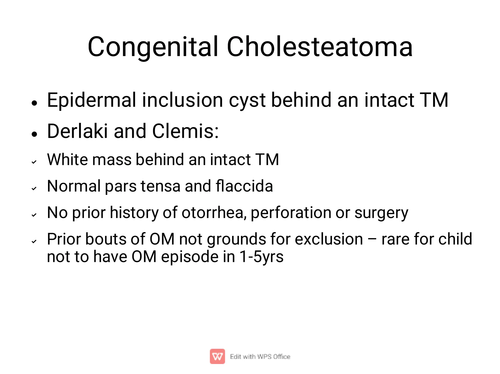 CHOLESTEATOMA COMPREHENSIVE | PDF