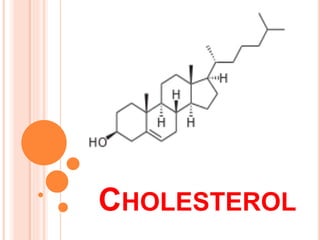 CHOLESTEROL
 