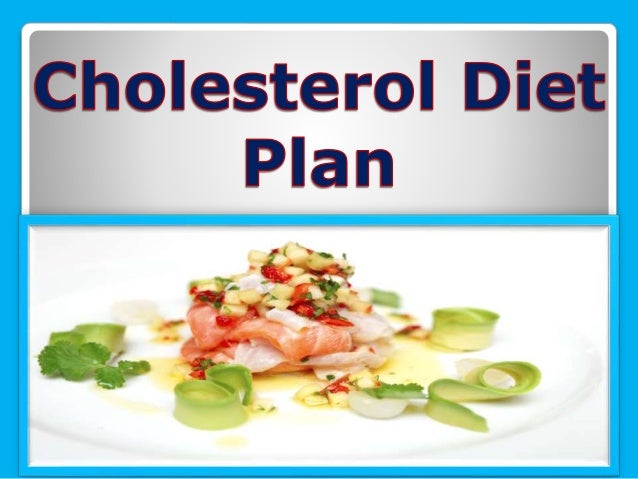  Cholesterol diet plan