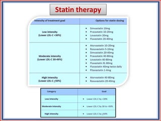 Statin therapy
 