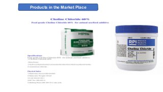 Products in the Market Place
 