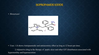 CHOLINERGIC BLOCKERS(CHOLINOLYTICS) | PPTX