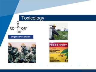 www.company.com 
Toxicology 
Organophosphates 
 