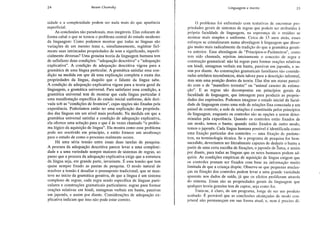 Chomsky, n. linguagem e mente