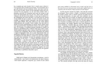 Chomsky, n. linguagem e mente