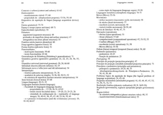 Chomsky, n. linguagem e mente