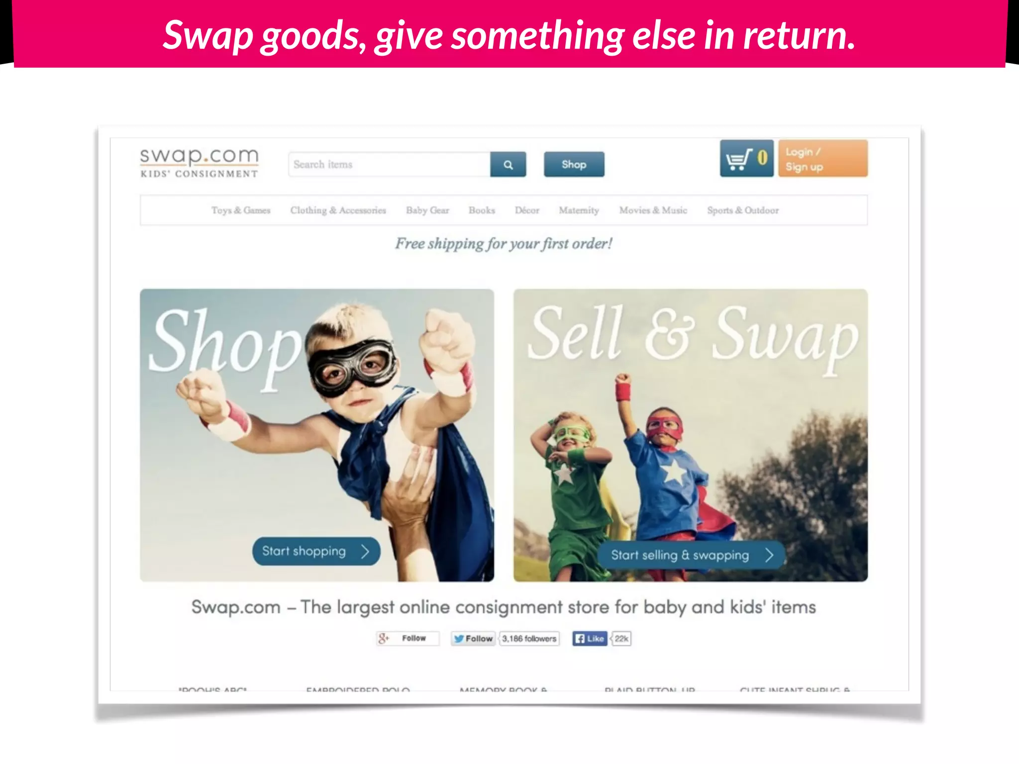 Free, for some.
Different segments of
users.
 
