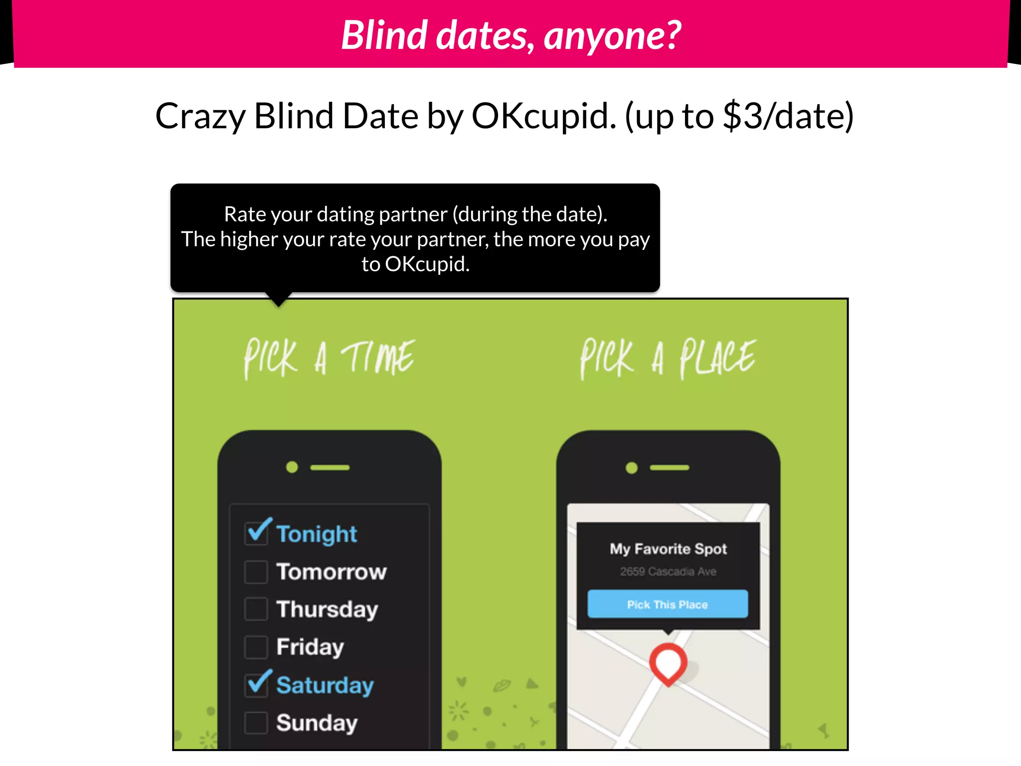 Mystery crates (& surprise upgrades)
similar to Lottery system = very lucrative!
 