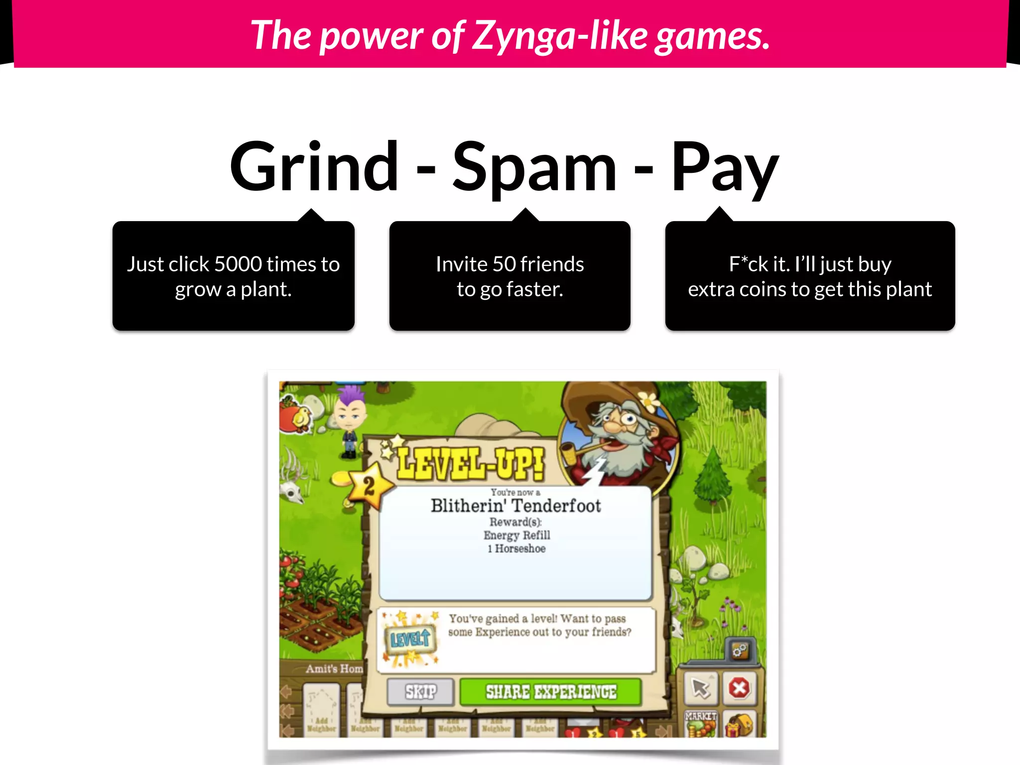 What to pick?
Paid! 
the user = client.
2.
- Vanity - reputation -
- Loss-aversion -
- Privacy/ Anonymity -
- Mystery/ Surprises -
- Convenience/ Shortcuts -
 