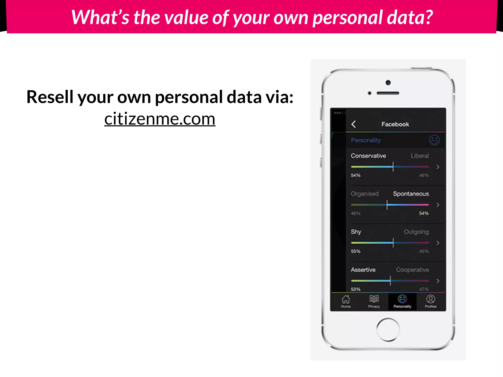What to pick?
Third party
pays the bills.
3.
- Advertising -
- Affiliate/ Referral -
- Data Reseller -
 